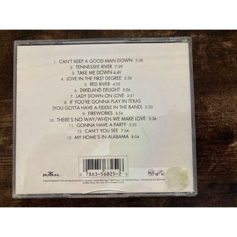 Alabama Live CD 1988 RCA BMG 07863-56825-2 Country Music Dixieland Delight - Picture 2 of 2
